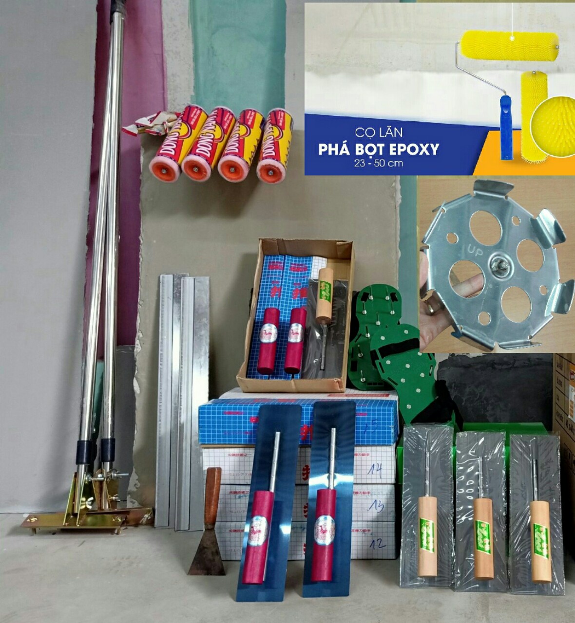 DỤNG CỤ THI CÔNG SƠN EPOXY