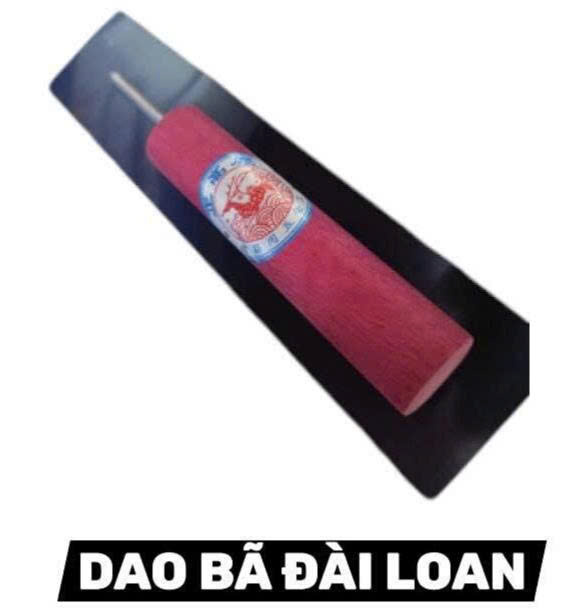 Dao Bã Cán Đỏ Đài Loan Thi Công Epoxy