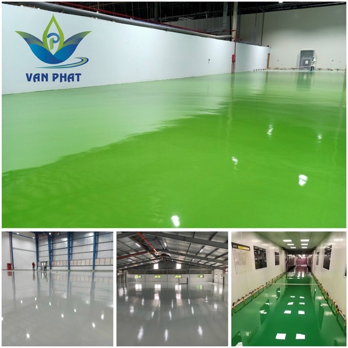 SƠN EPOXY NỀN NHÀ XƯỞNG TẠI TIỀN GIANG